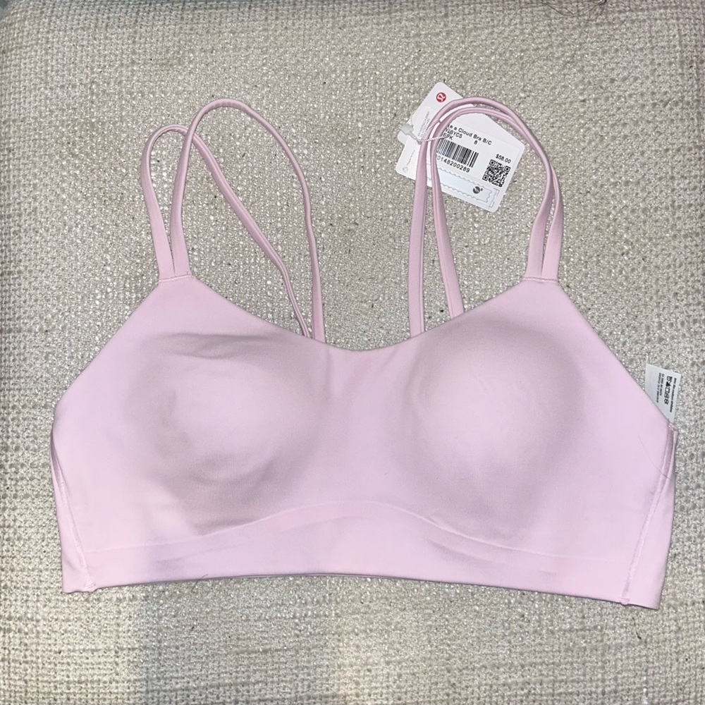 Lululemon Pink cloud bra